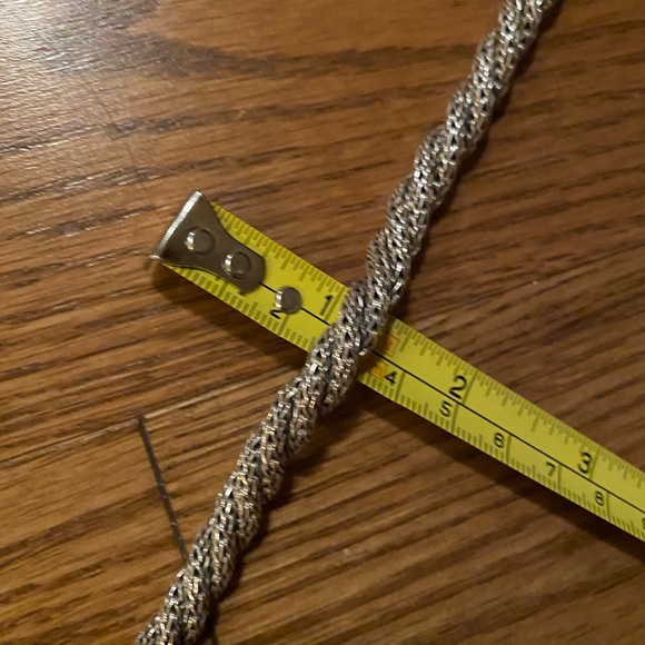 JOHN HARDY 16” Solid Sterling Rope Necklace- Handcrafted (925 Sterling) Vintage - Picture 4 of 10